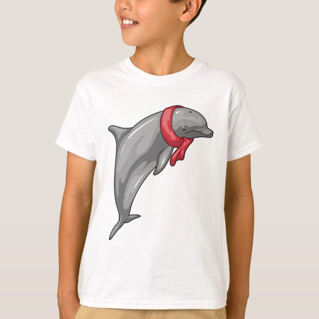 Camiseta Dolphin Scarf (Frente)