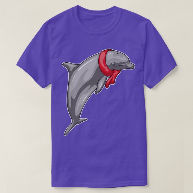 Camiseta Dolphin Scarf (Frente do Design)