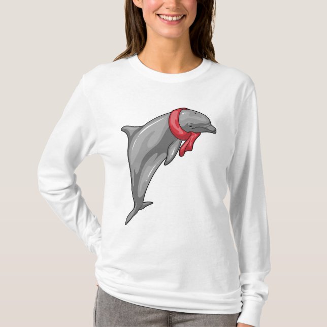Camiseta Dolphin Scarf (Frente)