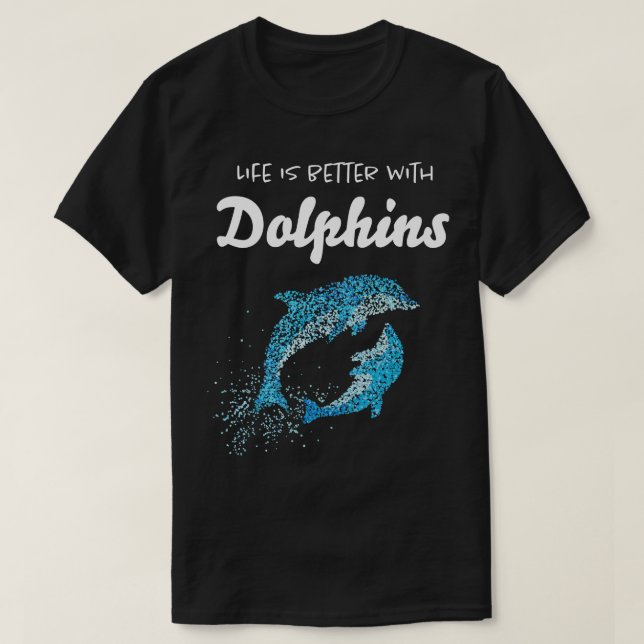 Camiseta Dolphin Tmmler Ocean Dolphin Lover (Frente do Design)