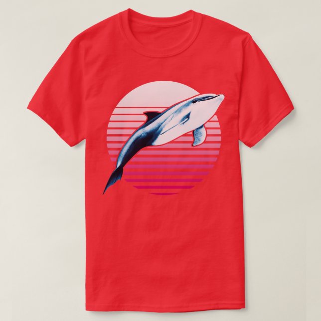 Camiseta Dolphin Vintage (Frente do Design)
