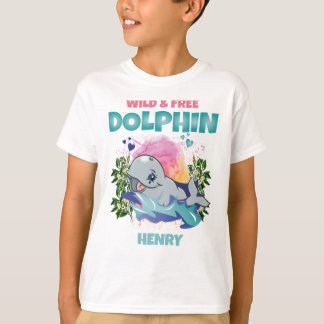 CAMISETA DOLPHIN WILL E GRATUITAMENTE GAROTOS CORRENTES