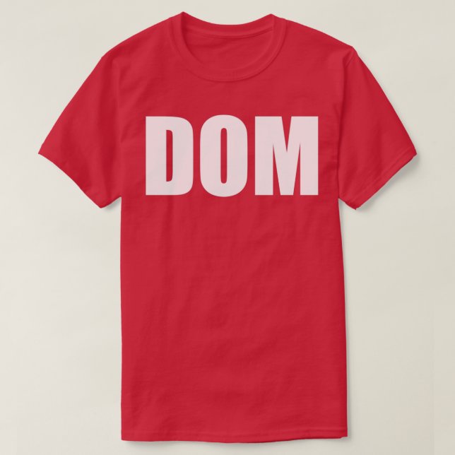 CAMISETA DOM (Frente do Design)