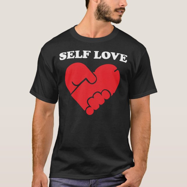 Camiseta dom da masturbação do amor próprio engraçado prese (Frente)