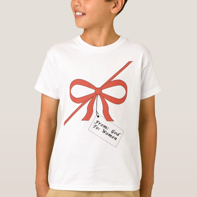Camiseta Dom de Deus às mulheres (Frente)