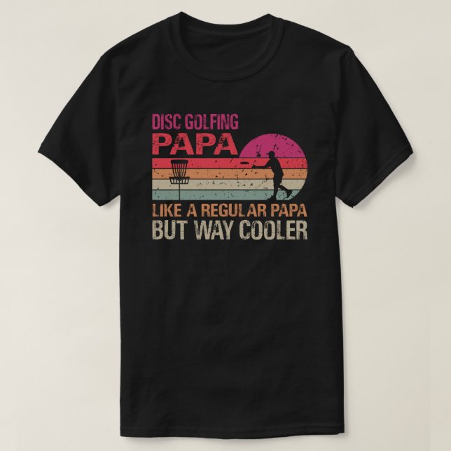 Camiseta "Dom Golf" Como Um Papa Normal Mas Legal (Frente do Design)