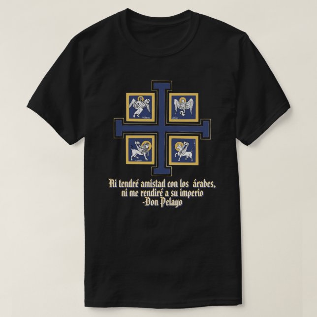CAMISETA DOM PELAYO (Frente do Design)