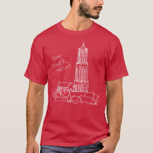 Camiseta Dom Tower Utrecht Países Baixos 2