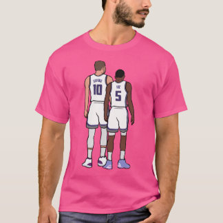 Camiseta Domantas Sabonis E De'Aaron Fox Back-To