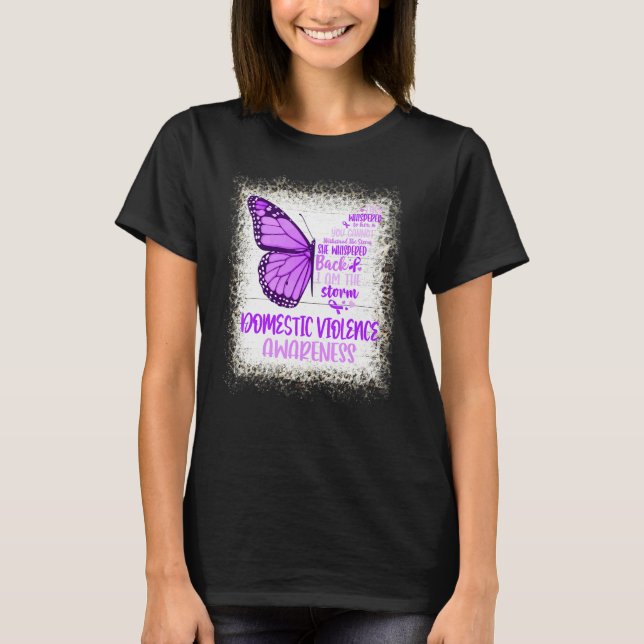 Camiseta Domestic violence Awareness Complex Regional Pain  (Frente)
