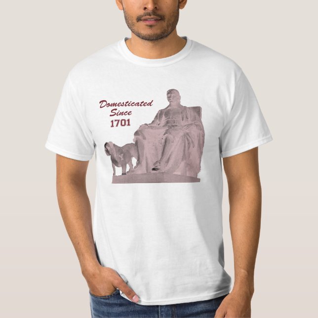 Camiseta Domesticação do buldogue (Frente)