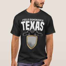 CAMISETA DOMINÂNCIA NO CAMPO DO TEXAS - FUTEBOL DE DALLAS