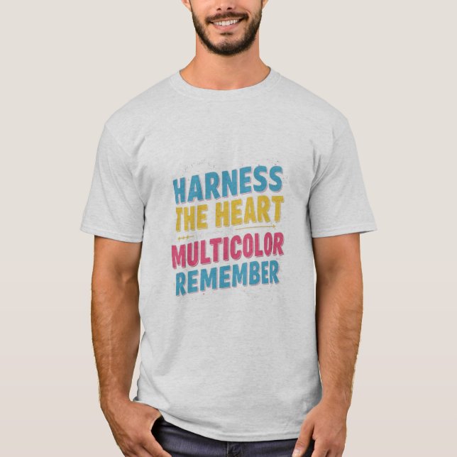 Camiseta dominar o coração (Frente)