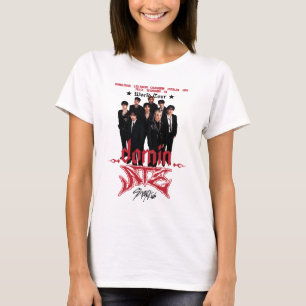Camiseta Dominar Stray Kids Boyband Kpop Fanmade