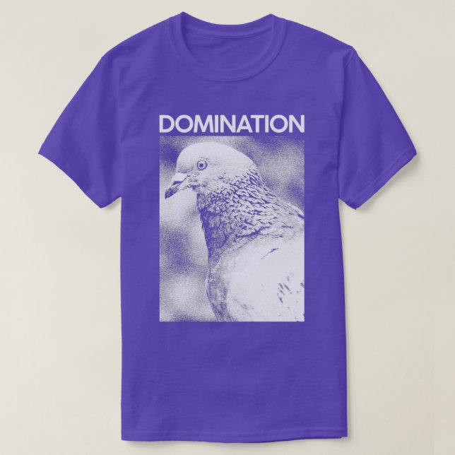 Camiseta DOMINATION Pigeon (Frente do Design)