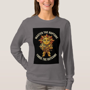 Camiseta Domine a Ruptura Manga Longa