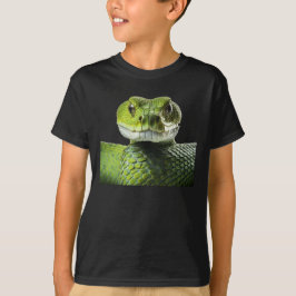 Camiseta Domine com nossa Cobra verde de Viper Menacing