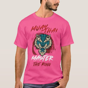 Camiseta Domine O Kickboxing The Ring E Muay Thai Angry Tig