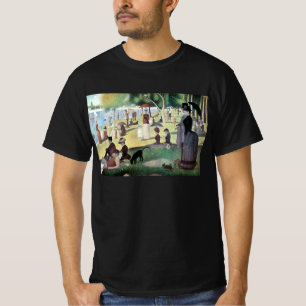 Camiseta Domingo à tarde, Ilha La Grande Jatte, por Seurat