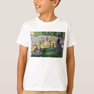 Camiseta Domingo à tarde na ilha do La Jatte grandioso