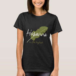 Camiseta Domingo de Ramos Vintage Hosana no Mais Alto Chris