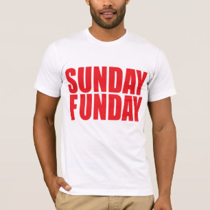 Camiseta Domingo Funday Bella Canvas T-Shirt