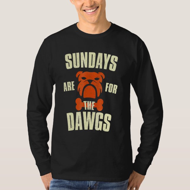 Camiseta Domingos São Para Cães Cleveland Ohio (Frente)
