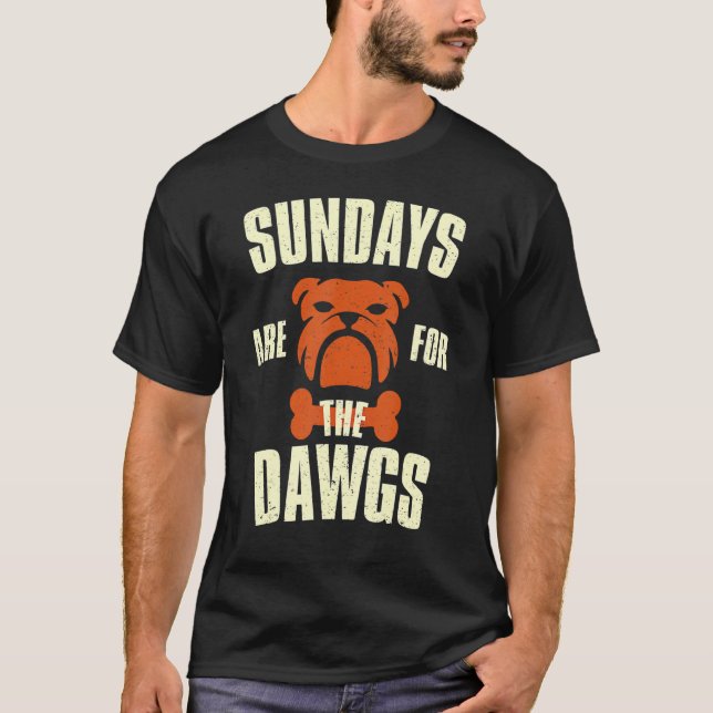 Camiseta Domingos São Para Cães Cleveland Ohio (Frente)