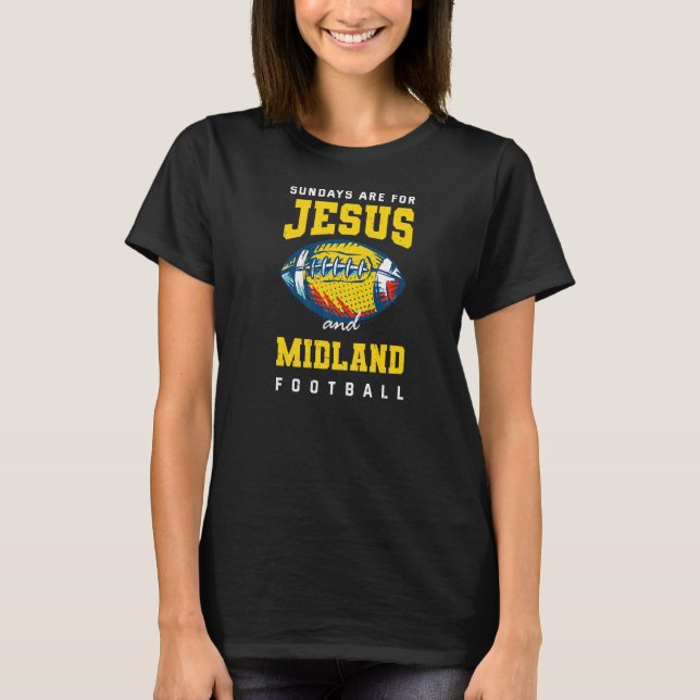 Camiseta Domingos São Para Jesus E Futebol Da Midland No Te (Frente)