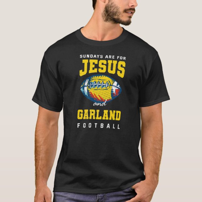 Camiseta Domingos São Para Jesus E Garland Futebol Texas C (Frente)
