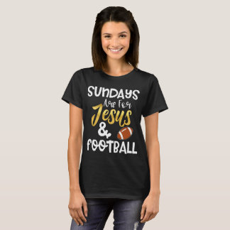 Camiseta Domingos são para Jesus e t-shirt do futebol