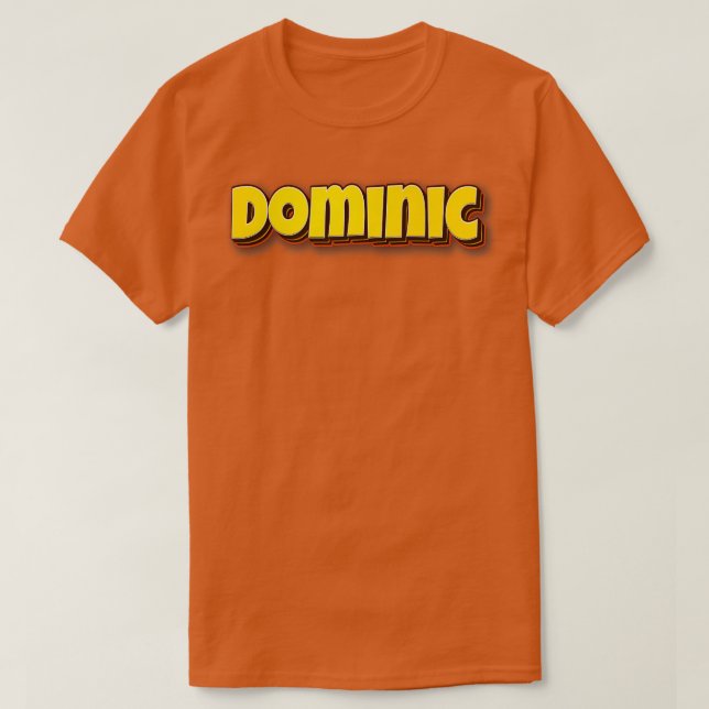 Camiseta Dominic 3 (Frente do Design)