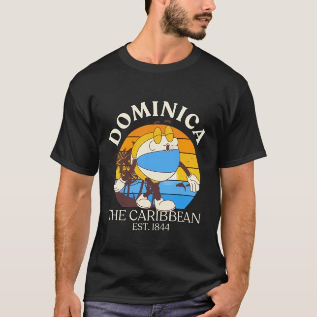 Camiseta Dominica antílhas (Frente)
