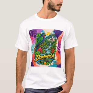 Camiseta Dominica Boas Vibrações Tem uma T-Shirt de Endereç