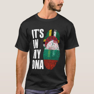 Camiseta Dominica E Búlgara Misturar DNA Heritage