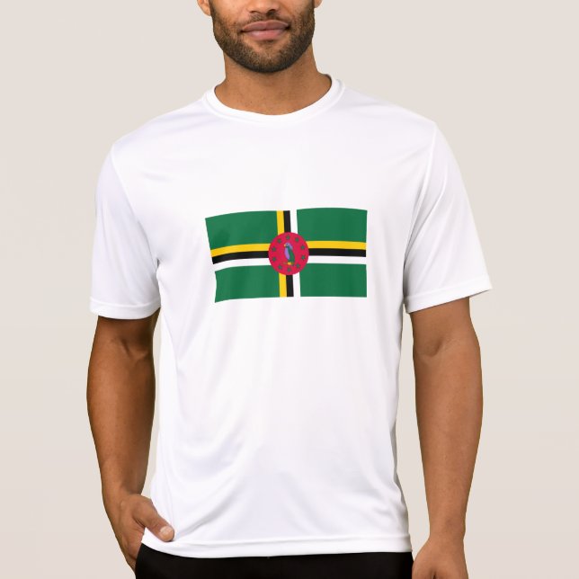 Camiseta Dominica Flag (Frente)