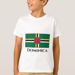 Camiseta Dominica Flag