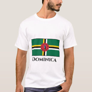 Camiseta Dominica Flag