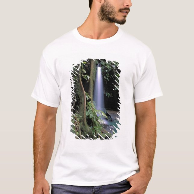 Camiseta Dominica, Piscina Esmeralda, Cascata. (Frente)