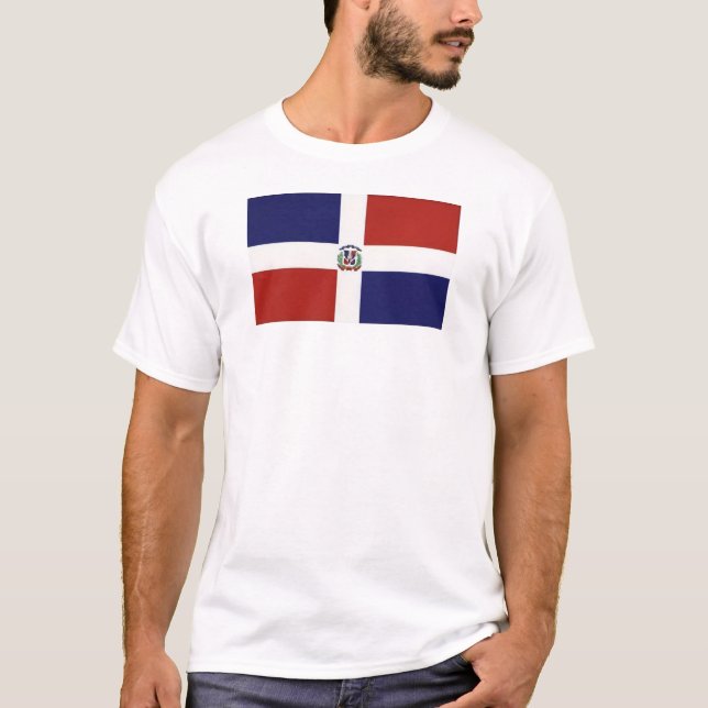 CAMISETA DOMINICAN+FLAG (Frente)