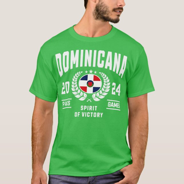 Camiseta Dominicana 2024 Sports Lover (Frente)