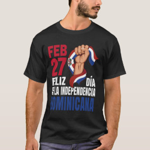 Camiseta Dominicana - Dia da Independência Dominicana