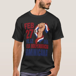Camiseta Dominicana - Independência Dominicana Dia 1