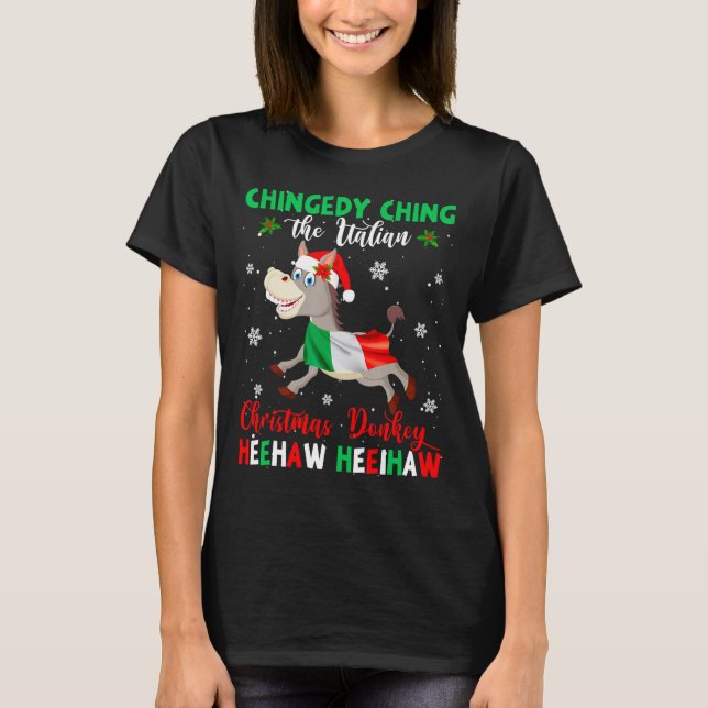 Camiseta Dominick The Christmas Italian Chris  (Frente)
