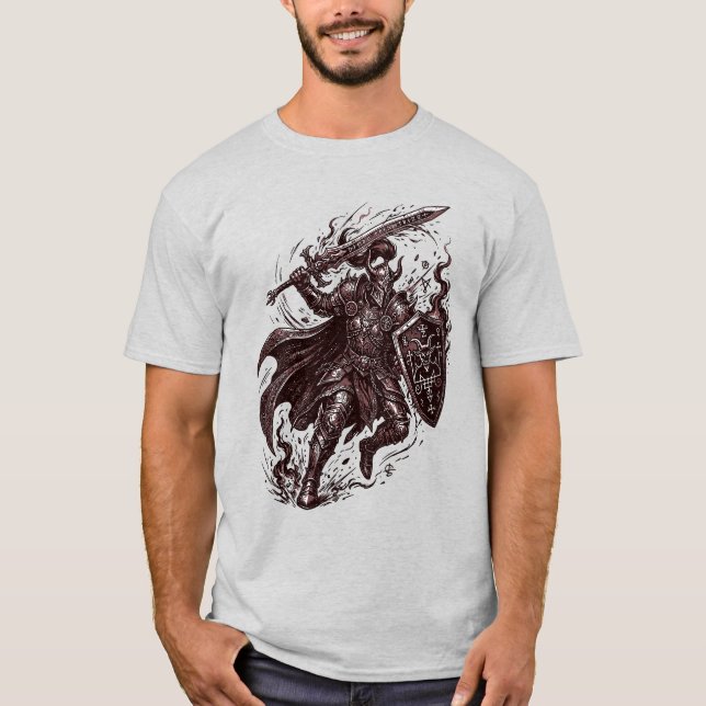 Camiseta Domínio Carmesim de Zepar (Frente)