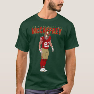 Camiseta Domínio Christian McCaffrey Gold Rush menino