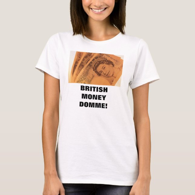 CAMISETA DOMÍNIO DO DINHEIRO BRITÂNICO (Frente)