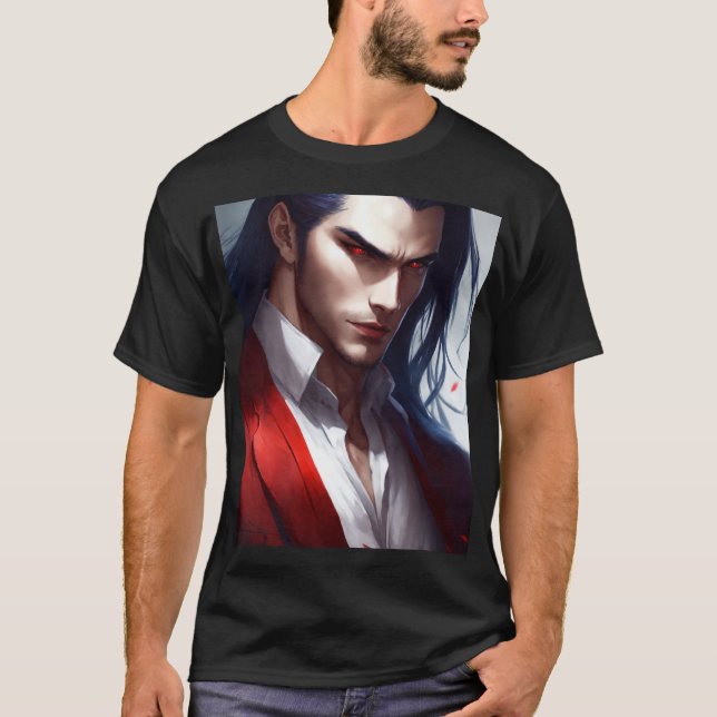 Camiseta "Dominion Escuro: Anime é mais Medido" (Frente)