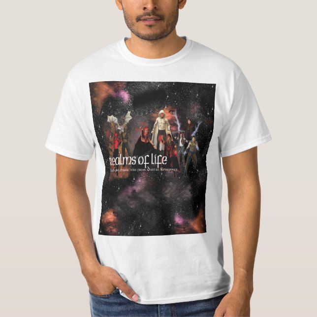 Camiseta Domínios da vida (Frente)
