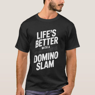 Camiseta Dominó Clássico Jogador de Dominó Amante de Jogos